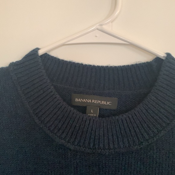 Dark teal Banana Republic sweater size L - Picture 2 of 2